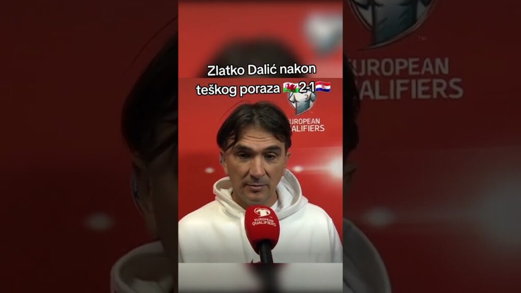 🇭🇷 Zlatko Dalić nakon teskog poraza⚪🔴 🇭🇷 Zlatko Dalić nakon teskog poraza⚪🔴