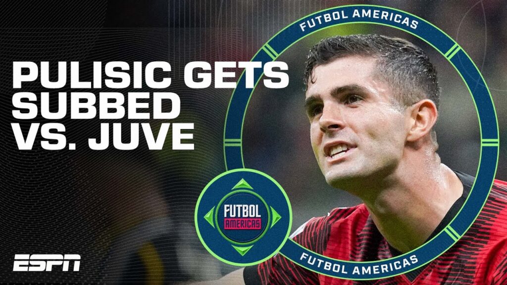 Any issues with Christian Pulisic being subbed after Milan’s red card vs. Juventus? | ESPN FC