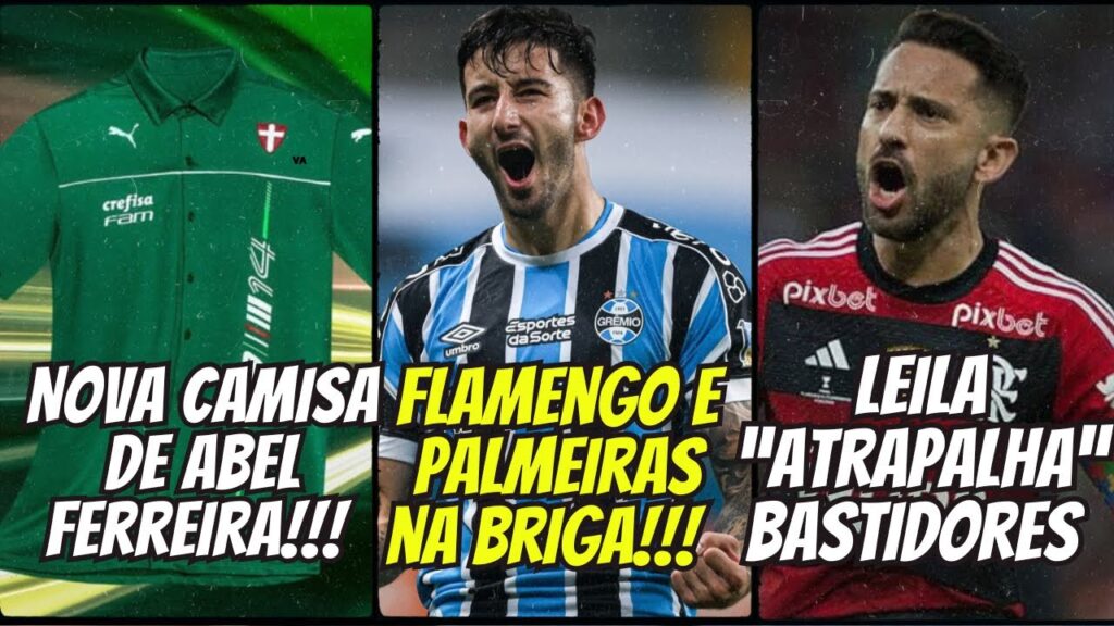 Villasanti NÃO RENOVOU! Camisa NOVA de Abel! Flamengo e Everton Ribeiro TRAVAM NEGOCIAÇÃO!