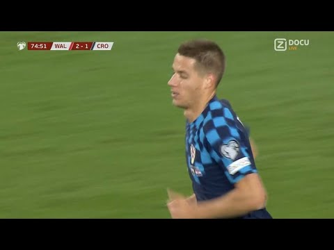 Mario Pasalic Goal,Wales vs Croatia(2-1) All Goals and Extended Highlights