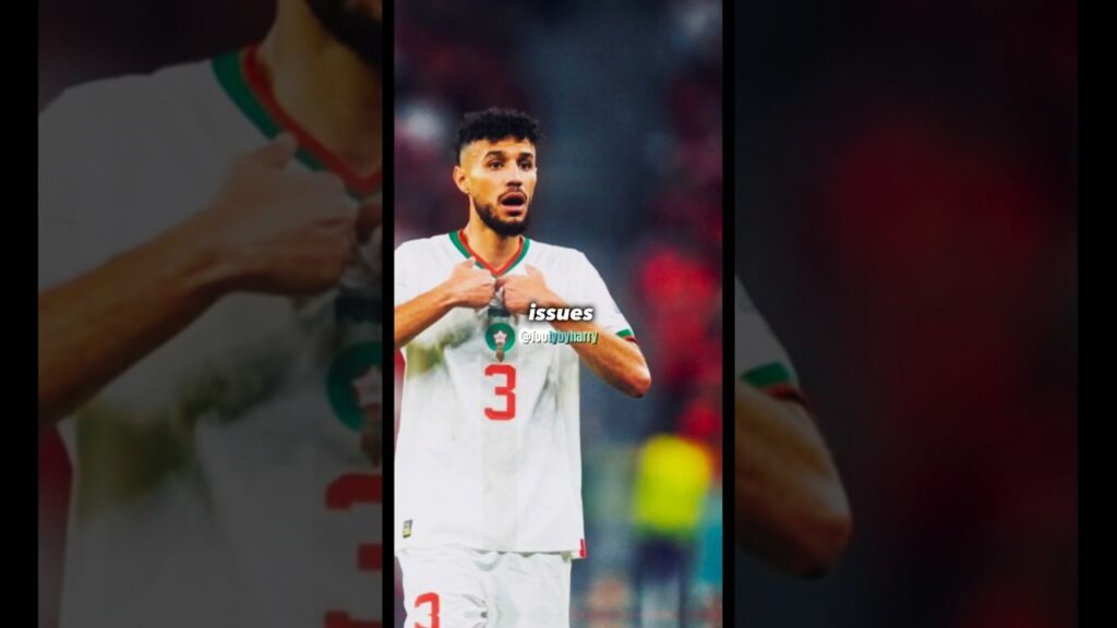 Noussair Mazraoui vs Bayern Munich 🤔 #football #shorts #bayernmunich #mazraoui