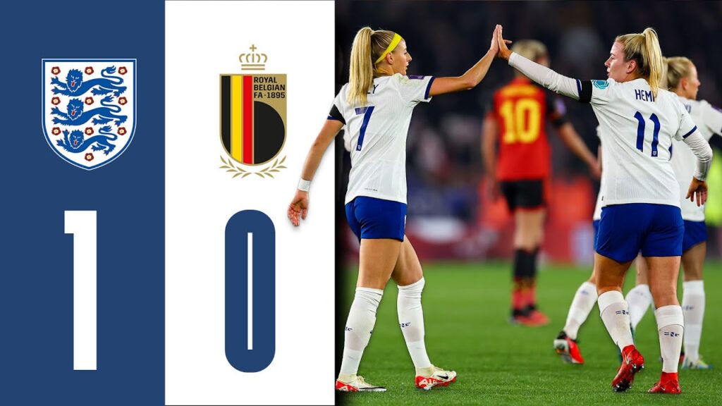 England 1-0 Belgium | Lauren Hemp Seals Win At The King Power Stadium | Highlights