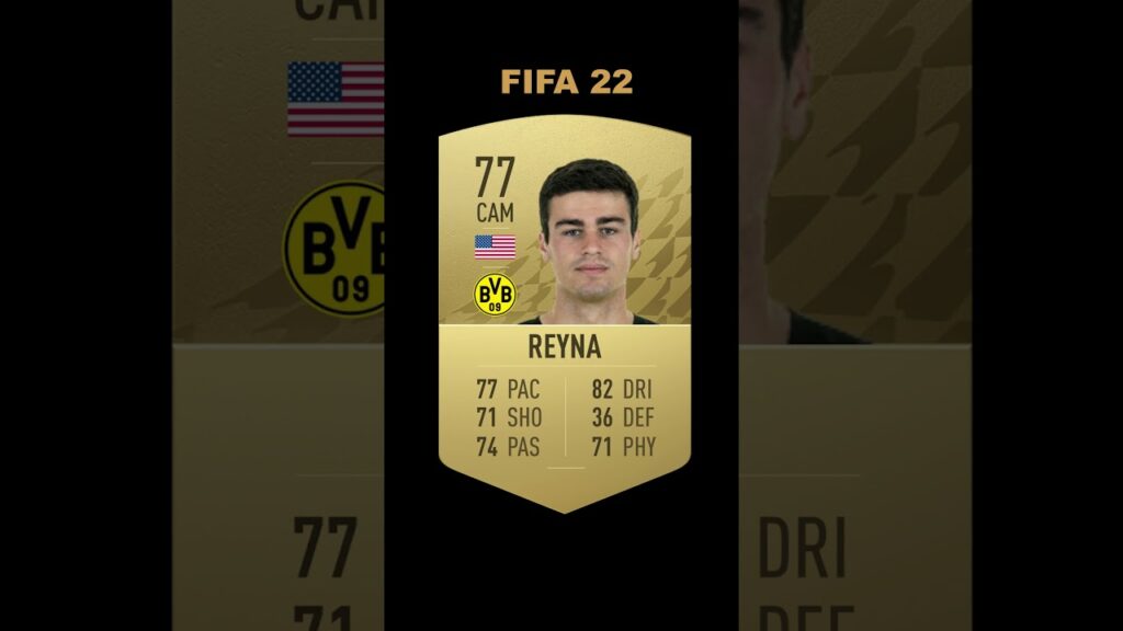 Giovanni Reyna in EVERY FIFA (FIFA 21-EAFC 24) #like #subscribe