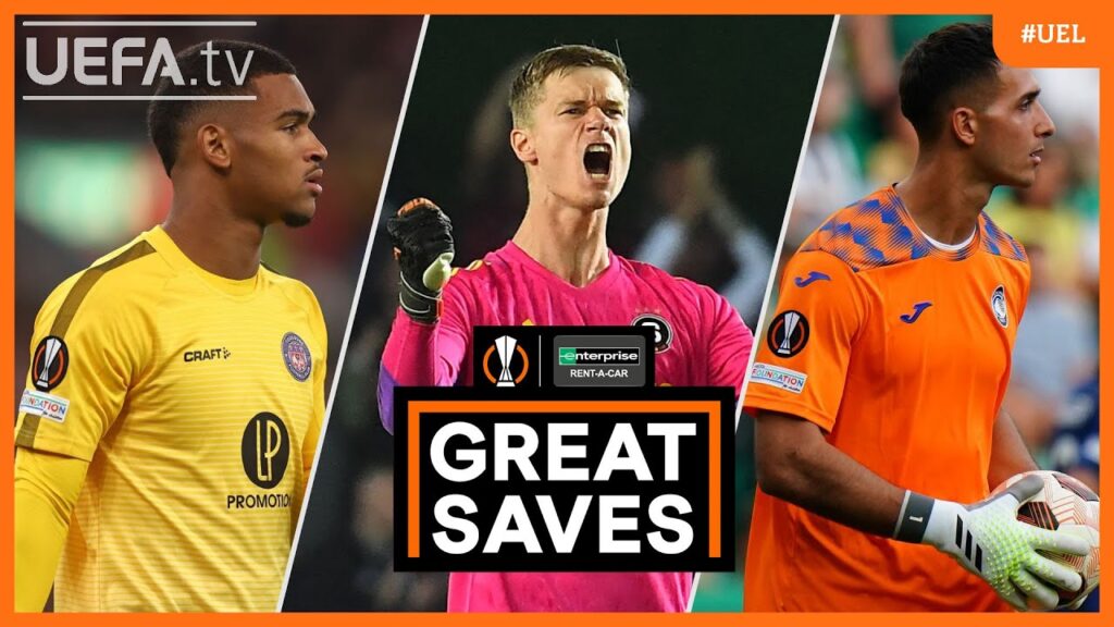 #UEL Great Saves Matchday 3 | Musso, Restes, Vindahl...