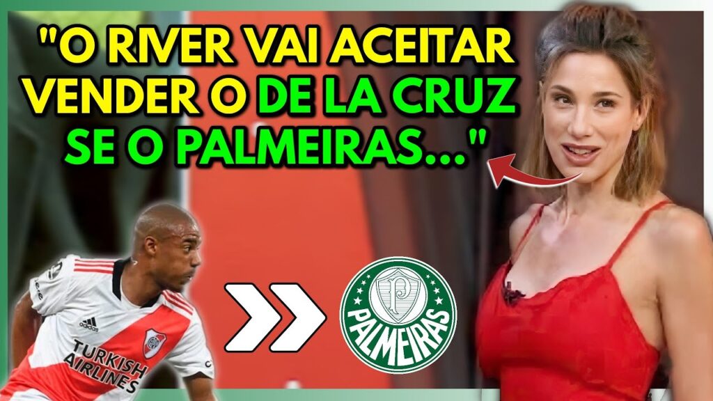 TV ARGENTINA SOBRE O CHAPÉU DO PALMEIRAS NO FLAMENGO PELO DE LA CRUZ