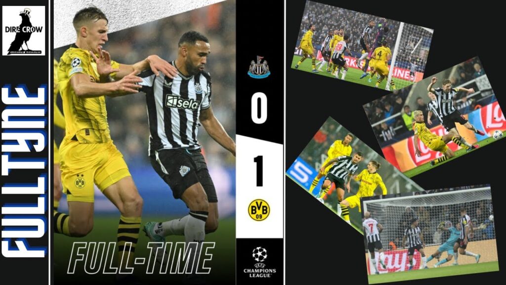 NUFC 0 BVB 1 FULLTYNE