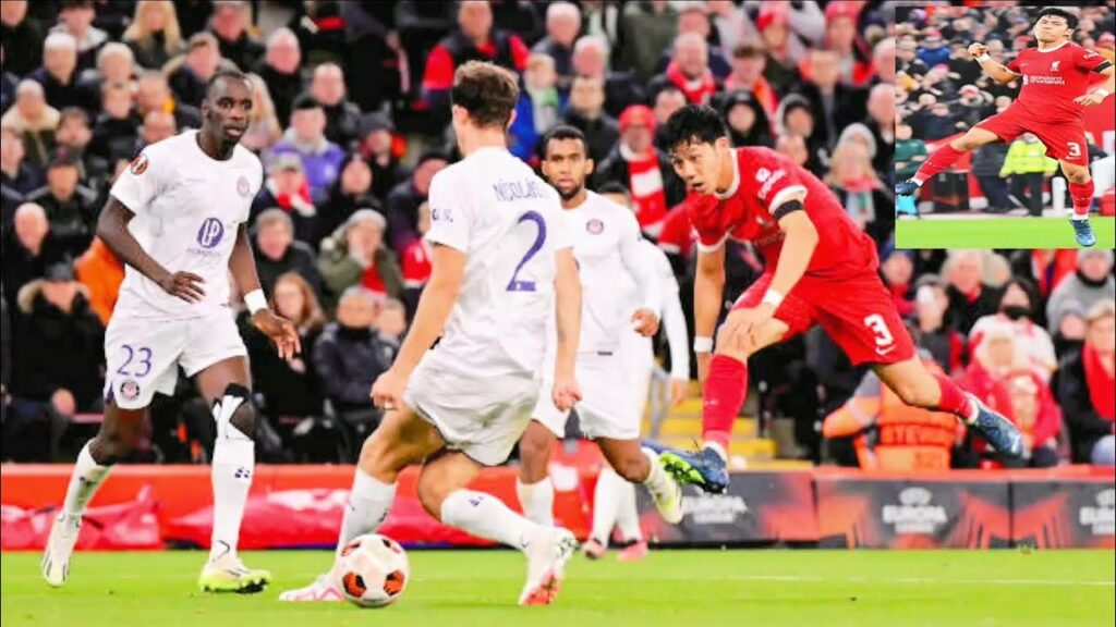 Wataru Endo VS Toulouse UEL (25/10/2023) Home With Commentary