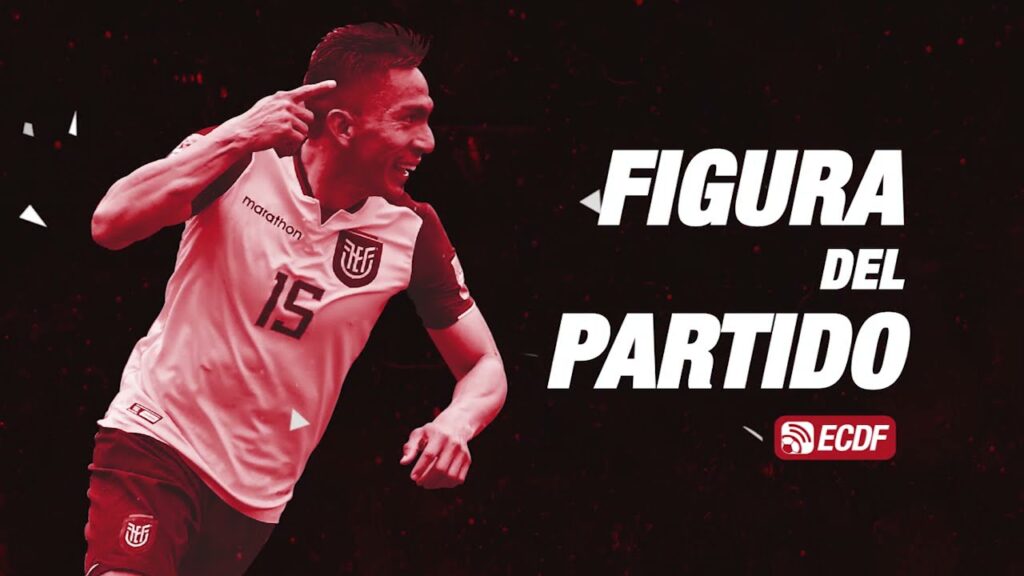 Ángel Mena, figura  del partido Ecuador vs Bolivia