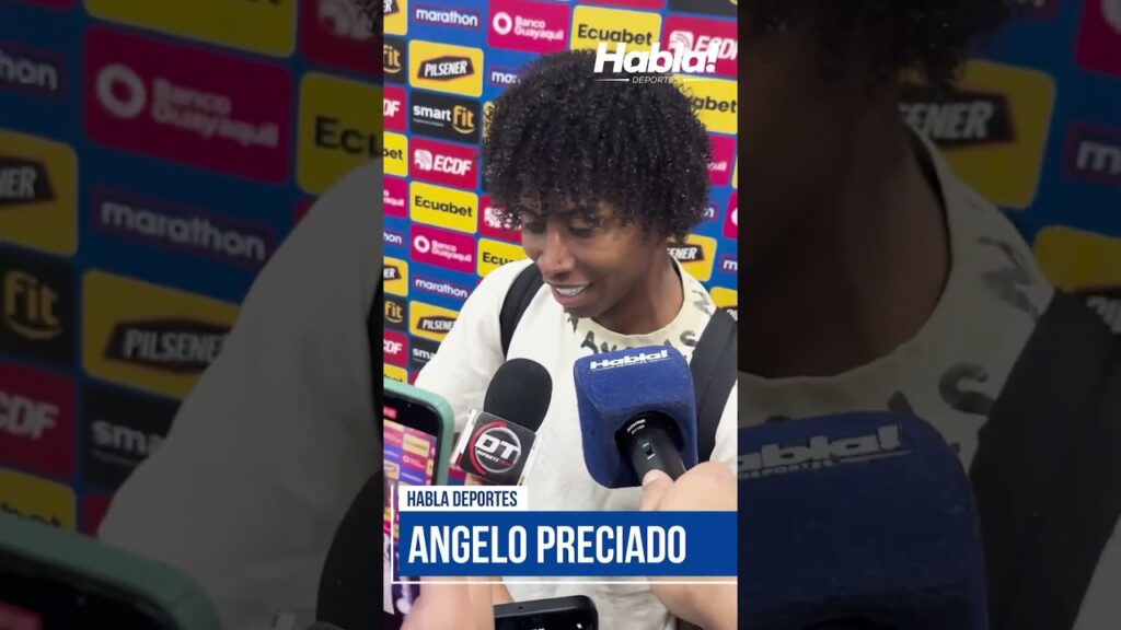 Moisés Caicedo y Angelo Preciado luego del empate de Ecuador y Colombia.  🇨🇴🇪🇨
