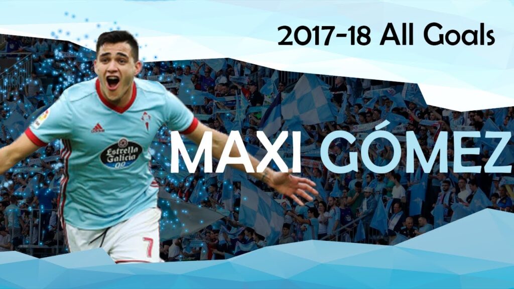 Maxi Gómez 2017-18 all goals ⚽