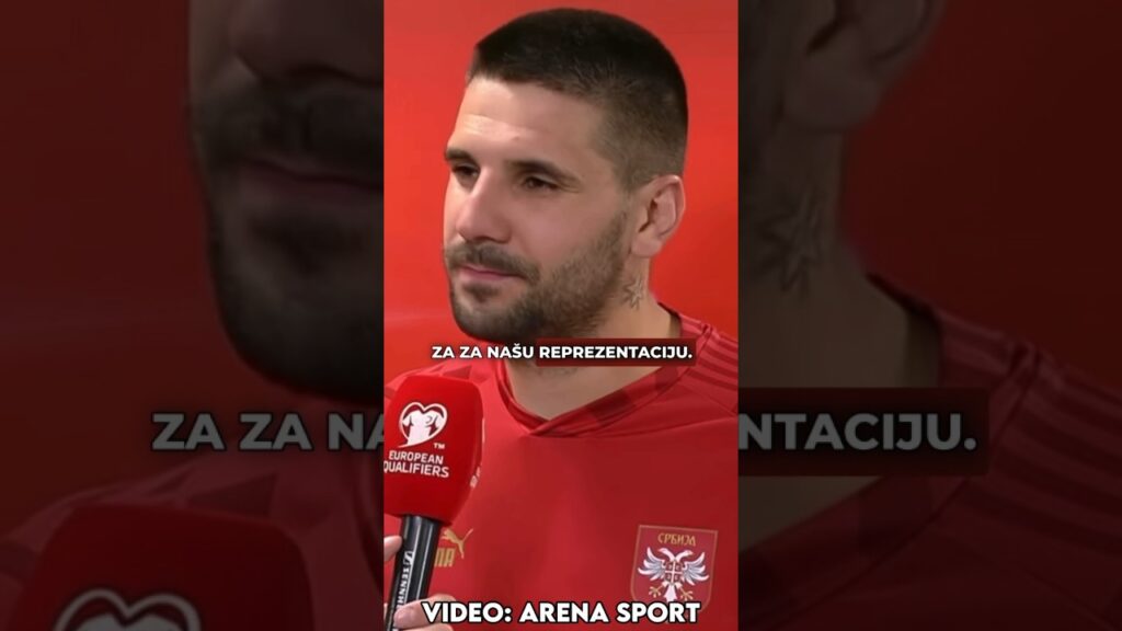 Aleksandar Mitrović pred Srbija - Crna Gora: Najvažnija utakmica posljednjih 10-15 godina