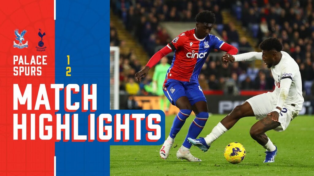 Match Action: Crystal Palace 1-2 Tottenham Hotspur