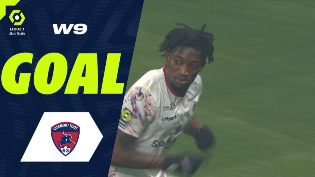 Goal Muhammed Cham SARACEVIC (10' - CF63) OLYMPIQUE LYONNAIS - CLERMONT FOOT 63 (1-2) 23/24