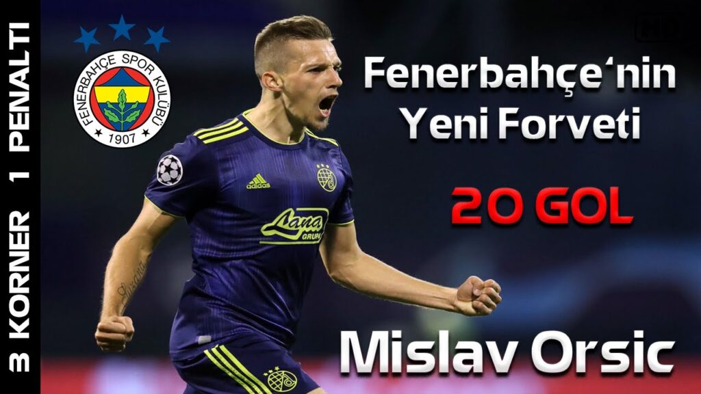 Mislav Orsic Fenerbahçe'nin Yeni Yıldızı ( Tüm Goller, Asistler, Performans )