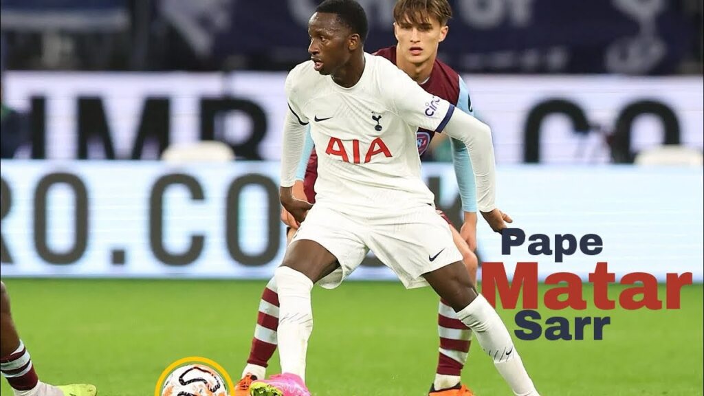 pape matar sarr totally dominates the midfield🔥, incredible😱🤯