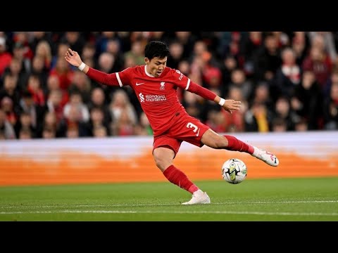 The Next Gattuso? He Scored His First Goal for Liverpool | Wataru Endo