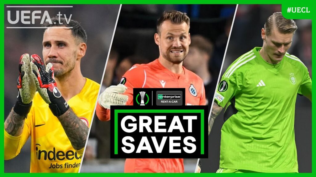 #UECL Great Saves Matchday 3 | Öst, Mignolet, Grahl...