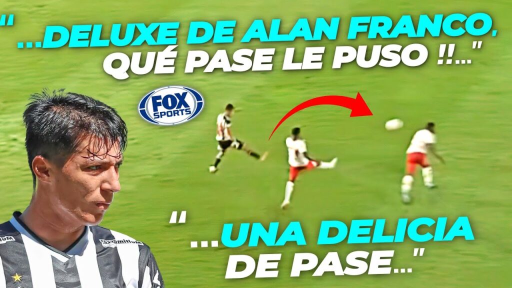 el PASE de ALAN FRANCO en el BRASILEIRÃO que IMPRESIONÓ a Relatores de FOX SPORTS!!