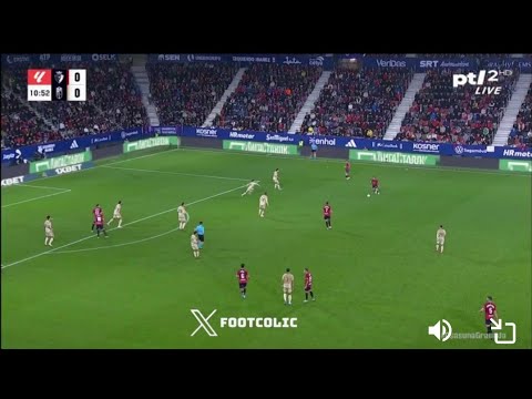Gol de Ante Budimir, Osasuna vs Granada (1-0) Todos los goles y resumen ampliado