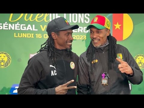 Rigobert Song et Aliou Cissé