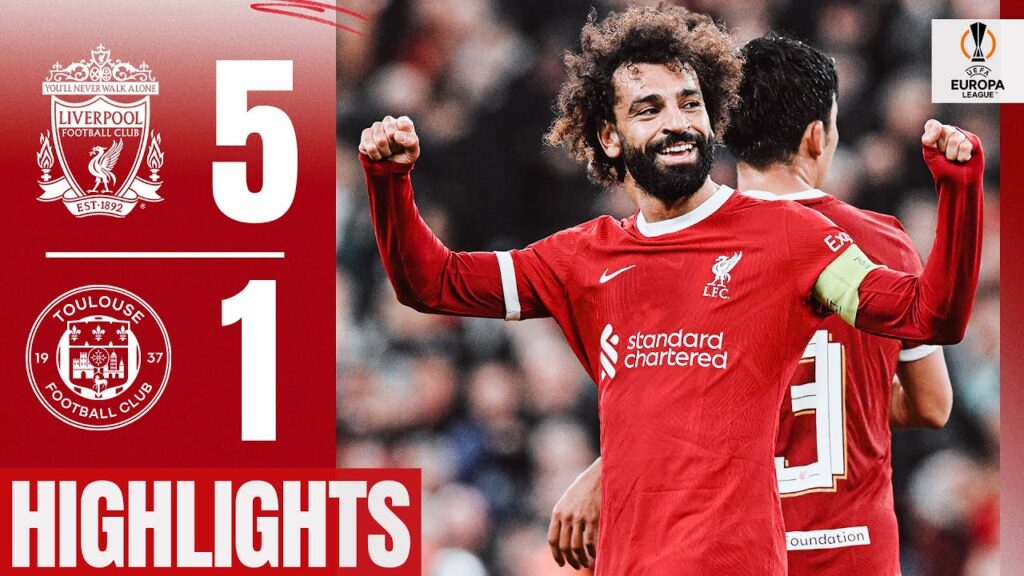 HIGHLIGHTS: Liverpool 5-1 Toulouse | First Endo goal, Jota goes solo & another Salah record!