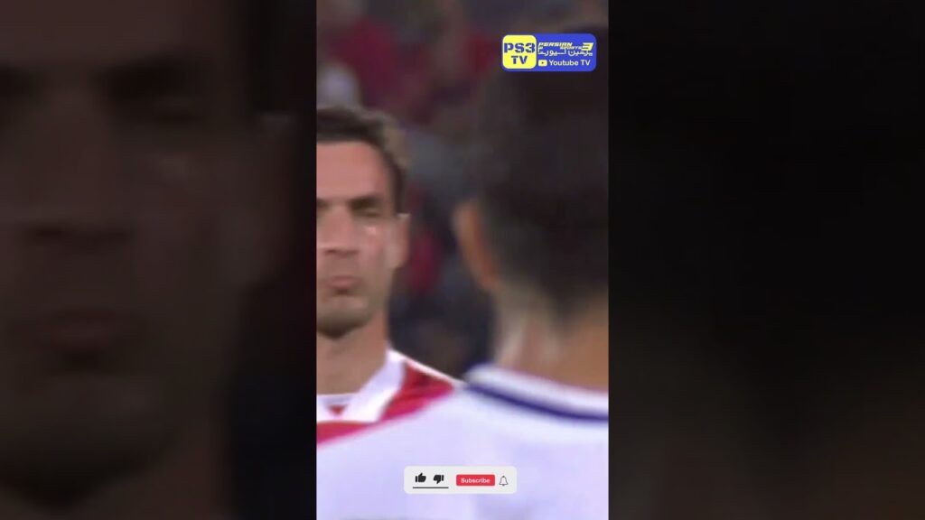 درگیری کنعانی زادگان با یکی از بازیکنان پرسپولیس برای زدن ضربه ایستگاهی مقابل استقلال تاجیکستان