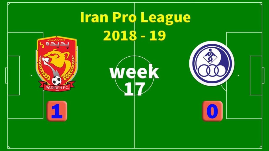 Padideh (1) - Esteghlal Khuzestan (0) | 2019-02-10 | MATCH HIGHLIGHTS