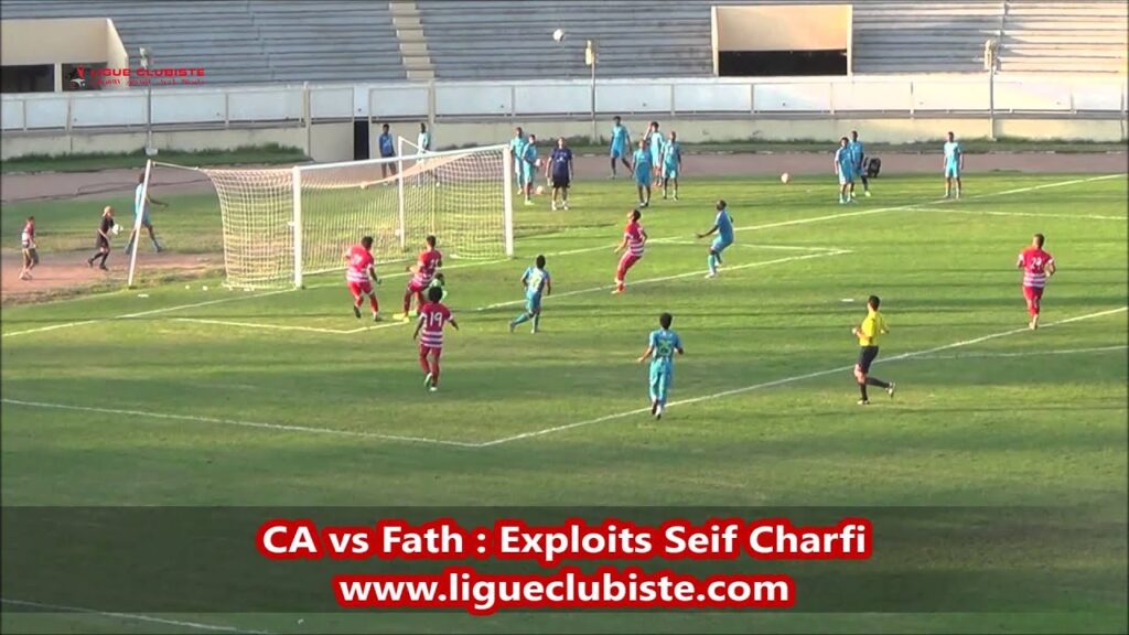 Seif Charfi in CA vs Fath Saoudien (match amical août 2015)
