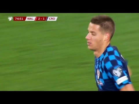 Mario Pašalić Goal, Wales vs Croatia 2-1 | All Goals and Extended Highlights.