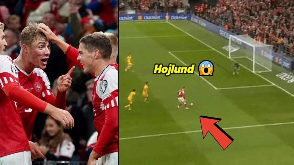 Hojlund and Eriksen assist in Denmark goals vs Kazakhstan| Denmark vs Kazakhstan highlights 🔥