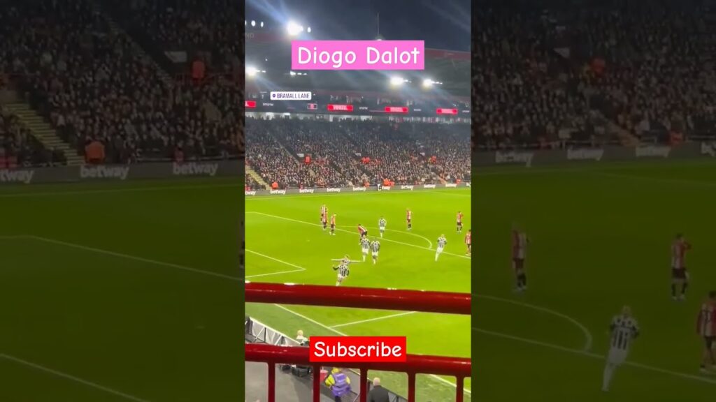 Diogo Dalot Goal vs Sheffield United in EPL. #manchesterunited #manutd #diogodalot #epl #messi