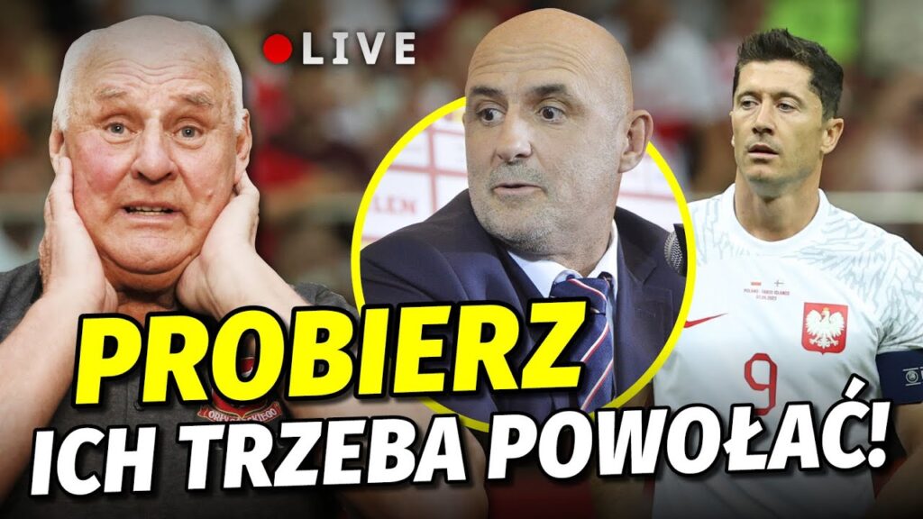 TOMASZEWSKI MÓWI PROBIERZOWI KOGO POWOŁAĆ. OTO KADRA NA CZECHY [NA ŻYWO]