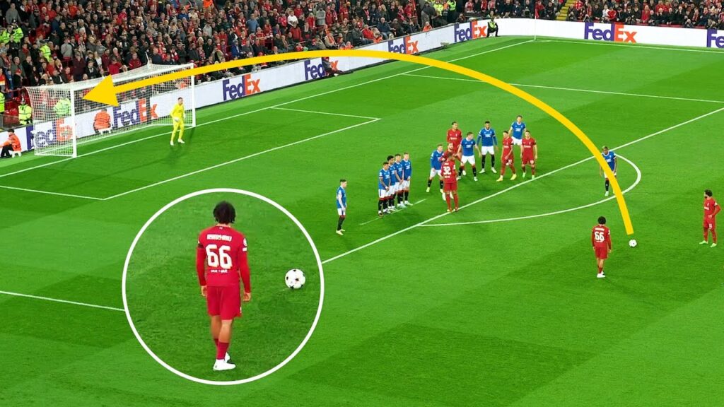 Alexander Arnold - The Art of Free Kicks 🎯