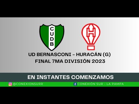 UD Bernasconi - Huracán (G) | Final 7ma División