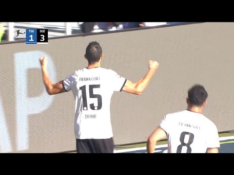 TSG Hoffenheim vs Eintracht Frankfurt 1-3 Ellyes Skhiri, Omar Marmoush & Ansgar Knauff score in win