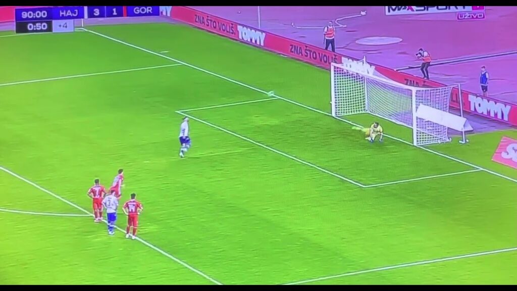 Hajduk Split - Gorica MARKO LIVAJA PROMAŠIO PENAL