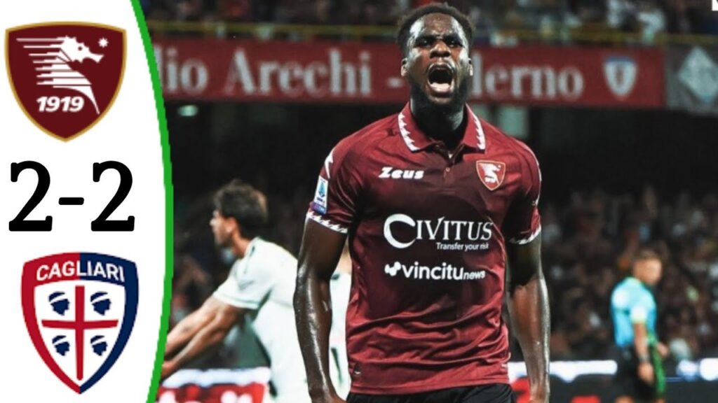 Salernitana vs Cagliari 2-2 Boulaye Dia Goal | All Goals and Extended Highlights.