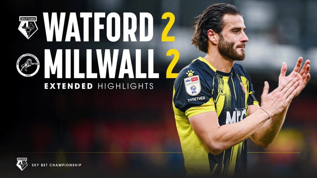 Extended Highlights 🎞️ | Watford 2-2 Millwall