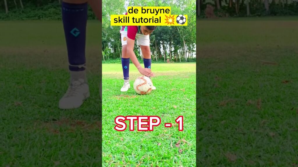 Kevin de bruyne passes tutorial 👀💥⚽ #shorts #viral #youtubeshorts #tutorial