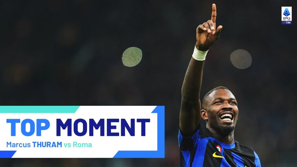 Thuram sends San Siro into a frenzy | Top Moment | Inter-Roma | Serie A 2023/24 Thuram sends San Siro into a frenzy | Top Moment | Inter-Roma | Serie A 2023/24