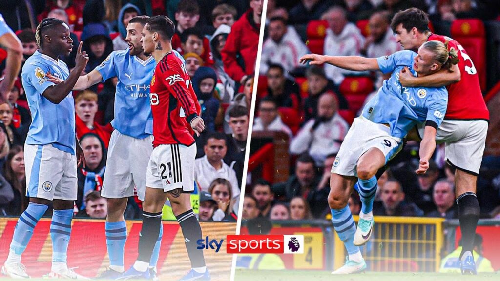 Should Antony have seen red in Manchester derby? | Does Hojlund's foul on Rodri set a precedent?