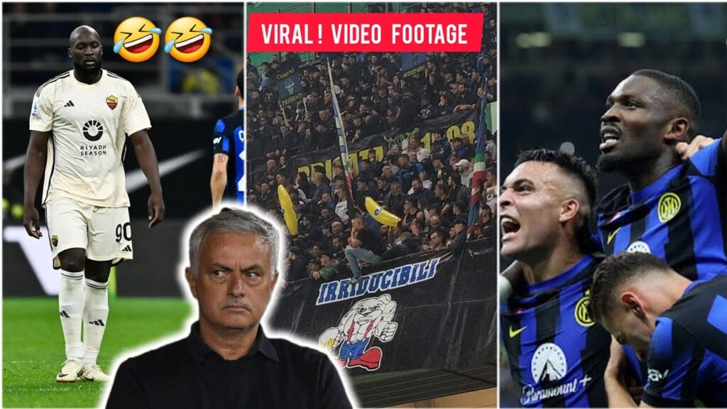 🤣🤣 ROMELU LUKAKU GETTING EMBARASSMENT AT SAN SIRO BY INTER MILAN FANS | AS ROMA VS INTER MILAN 0-1