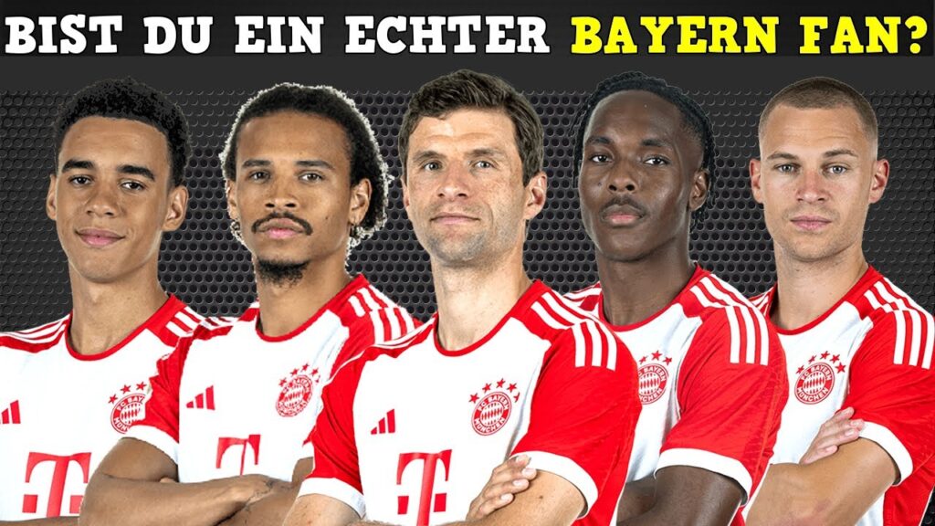 FC Bayern: 8 Fußball Quiz Fragen 2023 👀⚽️