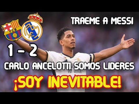 SOY JUDE BELLINGHAM, SOY EL MEJOR DEL MUNDO Y HE VENIDO A REVENTAR AL BARÇA 1 - 2 REAL MADRID
