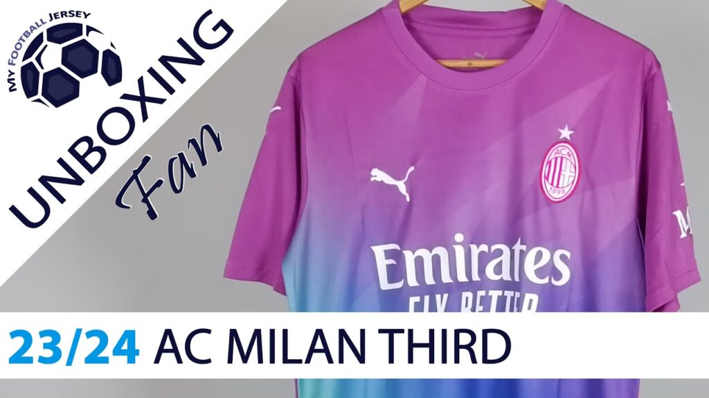 AC Milan Third Jersey 23/24 Giroud (JJSport) Fan Version Unboxing Review