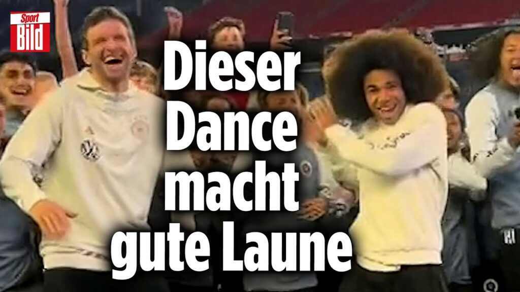 Thomas Müller tanzt mit TikTok-Star Noel Robinson