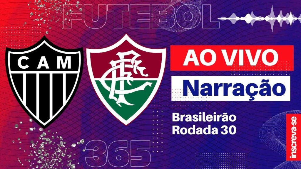 ATLÉTICO MG  x FLUMINENSE - AO VIVO - 28.10.2023