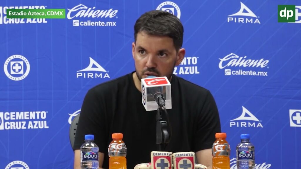 Nicolás Larcamón: "Cruz Azul a la contra es un equipo muy peligroso”
