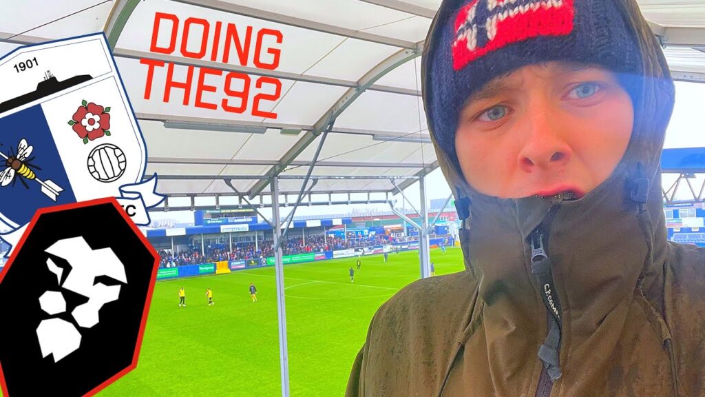 I Completed LEAGUE TWO At Barrow vs Salford City