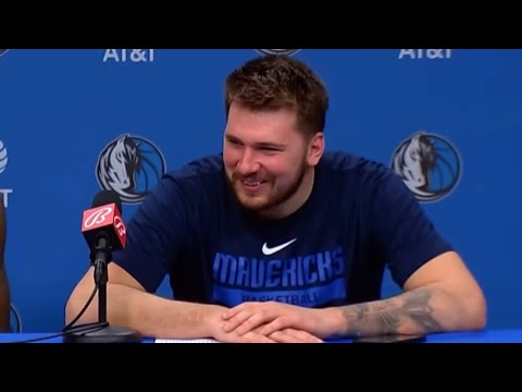 Luka Doncic: “He comes with a lot of energy, oh sh*t, my bad, pause” 🤣
